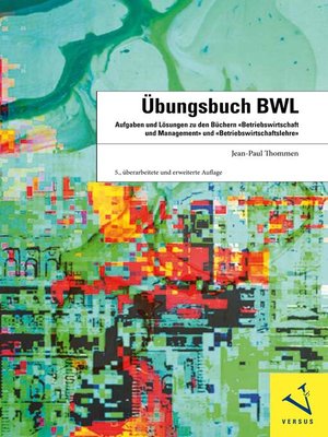 cover image of Übungsbuch BWL
